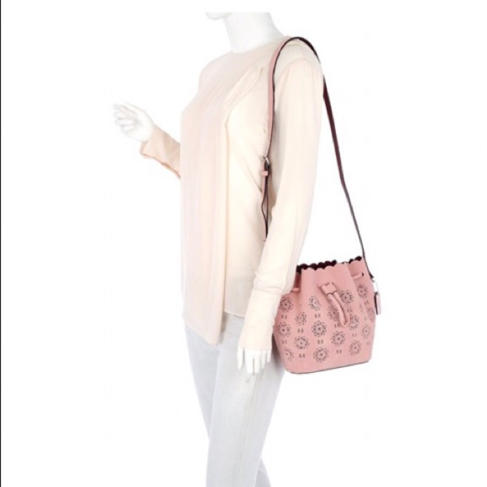 Coach Tea Rose Bucket Bag - New without tags
